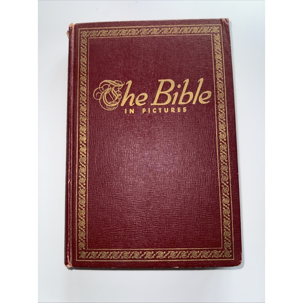 Vintage Christian Bible - The Bible‎ in Pictures - 1952 - Greystone Ralph Kirby